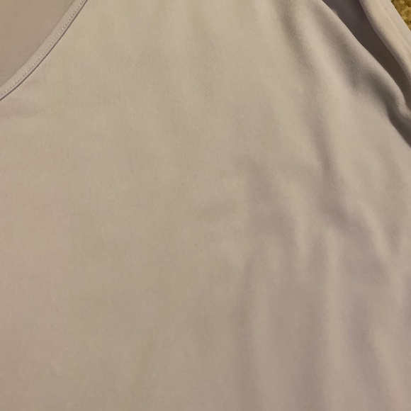 IVANKA TRUMP lavender  Cold Shoulder Short Tie Sleeve Tunic Top S/M Loose Fit - Picture 13 of 16